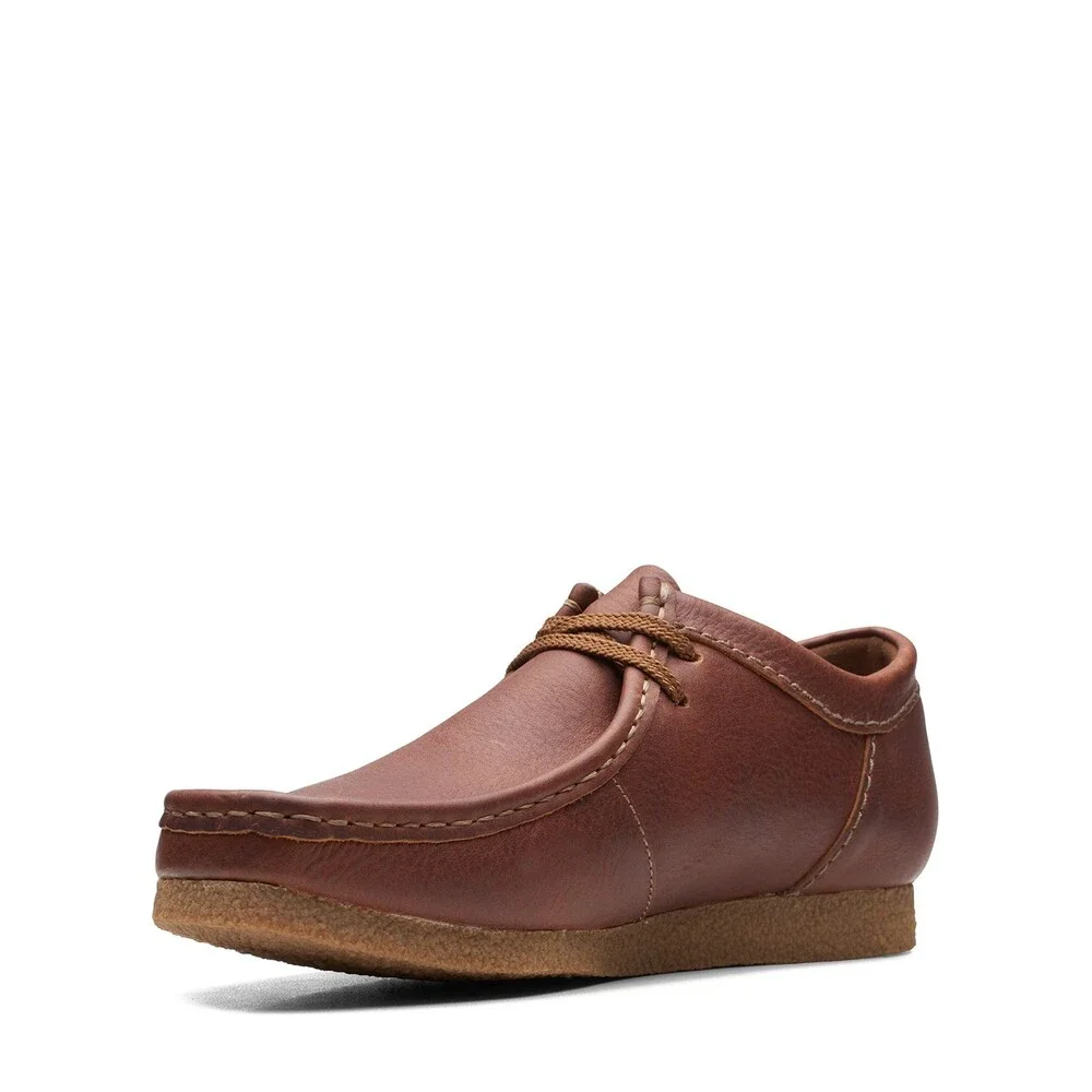 Clarks Shacre Ii Run 26159431 Men's Tan Tumble Leather Moccasin Shoes MEW2325